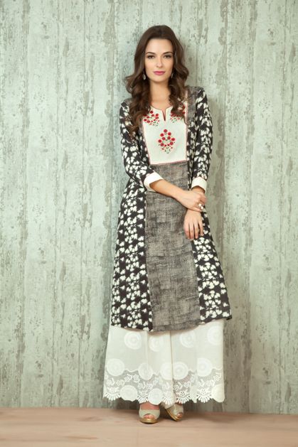 Buy AS FASHION Designer Kurti Collection Ethnic Office College wear at  Amazon.in