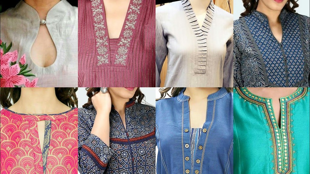 10 Trending Kurti Neck Designs & Patterns for Women - Elegant Eves-saigonsouth.com.vn