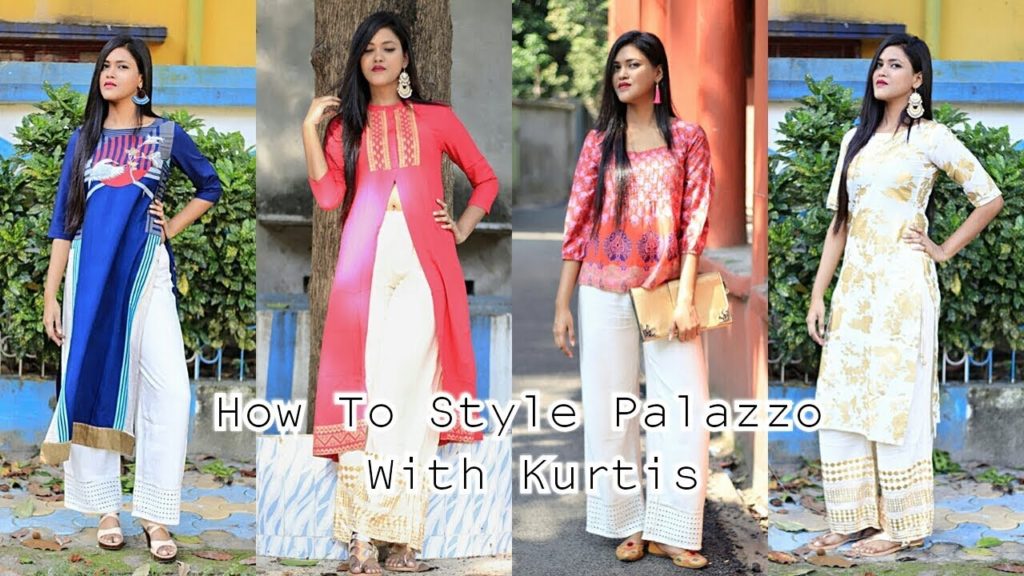 Ways to Style your Kurtis with Palazzo Pants