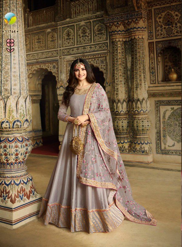 Party Wear Light Pink Anarkali Suit | Indian Online Ethnic Wear Website For  Women
