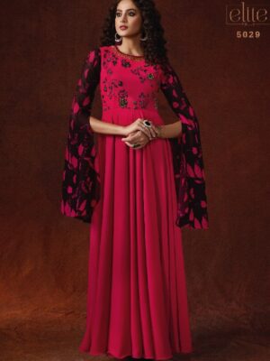 Magenta Long Gown