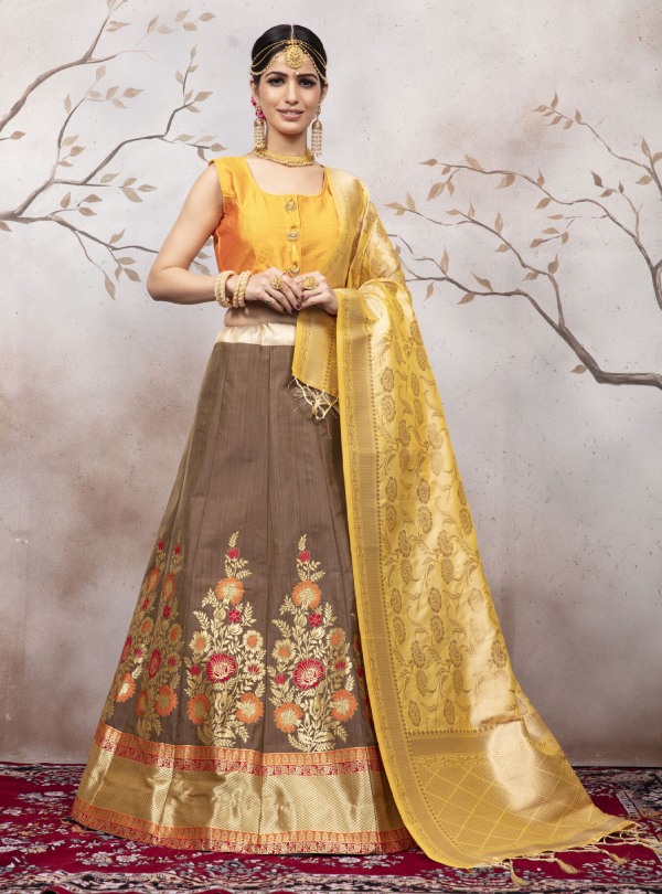 yellow-grey-lehenga