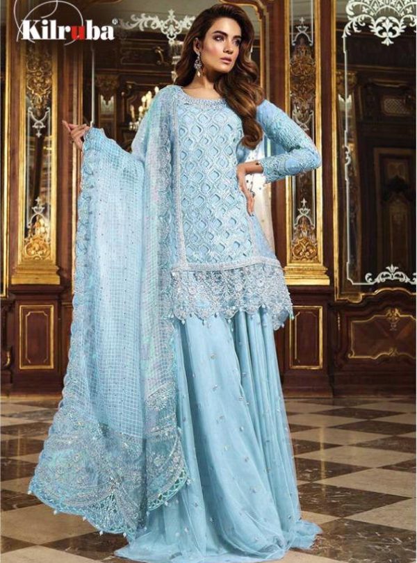 Boutique Style Party Wear Suit - ZamIndia - Online shop for women suit  material, nightwear, imitation jewellery and accessories.
