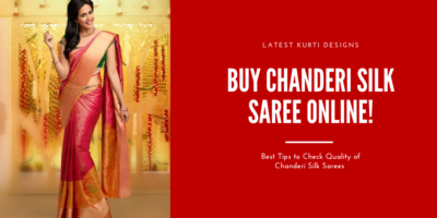 Buy Chanderi Silk Saree Online