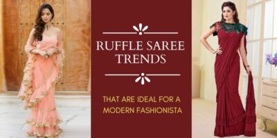Ruffle Saree Trends That Are Ideal For A Modern Fashionista