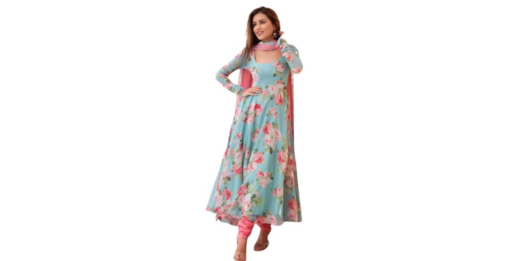 Georgette Fabric Kurtis