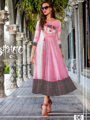 Ladies Parrot Green Straight Kurti at Rs 180/piece in Surat | ID:  2852297039873