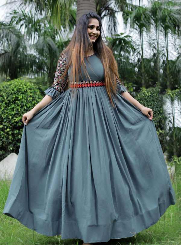 Latest Indian Long Dress Designs | Maharani Designer Boutique