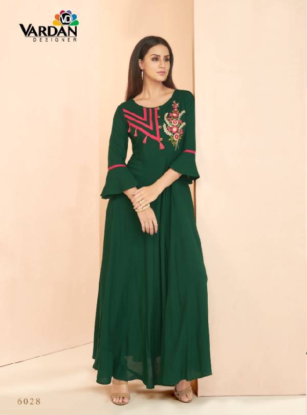 Bottle Green Pure Soft Cotton Kurti with Lakhnavi Embroidered Pant - Moods  and Style