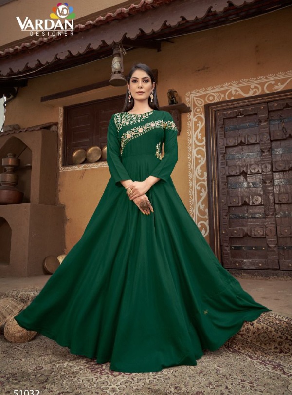 NSR 530 VISCOSE FOX GEORGETTE HEAVY EMBROIDERY NEW DESIGNER FANCY PARTY WEAR  LONG FLAIRED READYMADE EVENING GOWN BEST RATE ONLINE COLLECTION 2021  SUPPLIER IN INDIA USA SINGAPORE - Reewaz International | Wholesaler