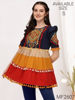 Stunning Colorful Party Wear Dress