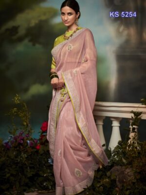 Appealing Pure Silk Party Wear Saree