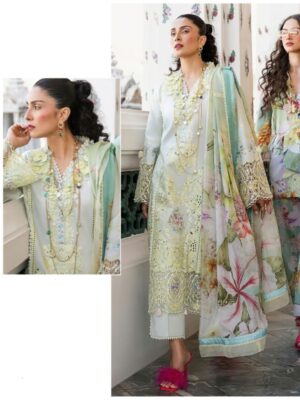 Exquisite Heavy Embroidery Party Wear Suit