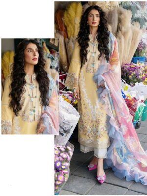Lovely Heavy Embroidered Party Wear Suit