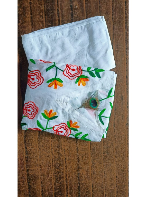 Latest Designer White Party Wear Coord Set - Image 10