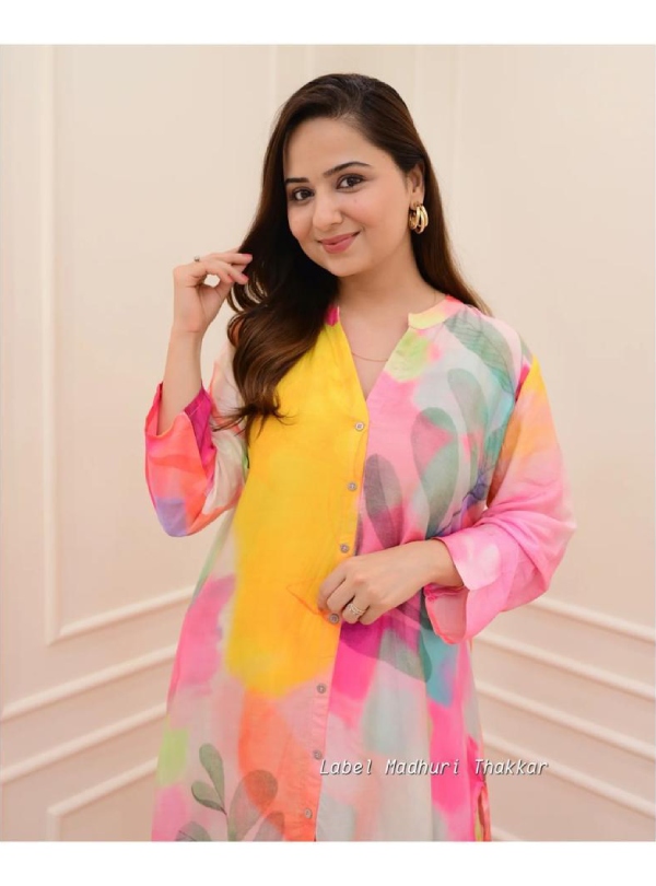 Indian Salwar Kameez Designer Dupatta Floral Kurta Pant Set Readymade Kurti  Suit | eBay