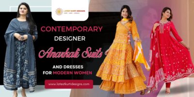 Contemporary Designer Anarkali Suits and Dresses for Modern Women