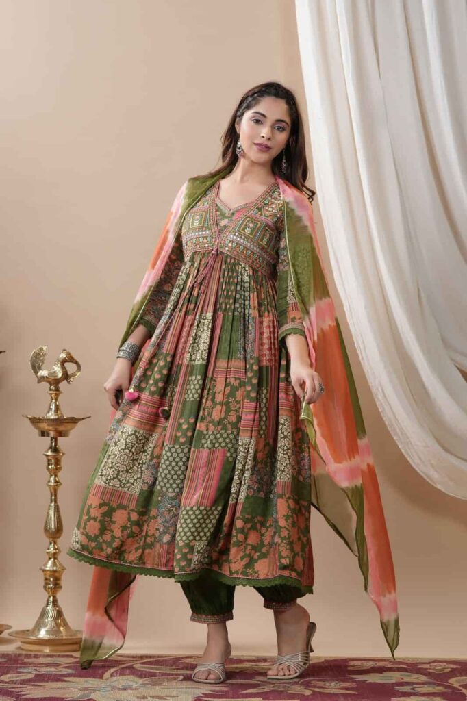 Aesthetic Anarkali Kurta Sets