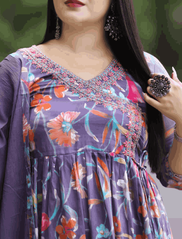 Buy Naira Style Kurti Georgette Kurti Work Sequins Embroidery Work Kurti  Dress Beautiful Party Wear Readymade Kurti for Girl Online in India - Etsy