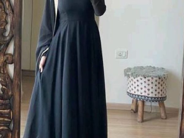 wonderful Black Anarkali Party Wear Suit