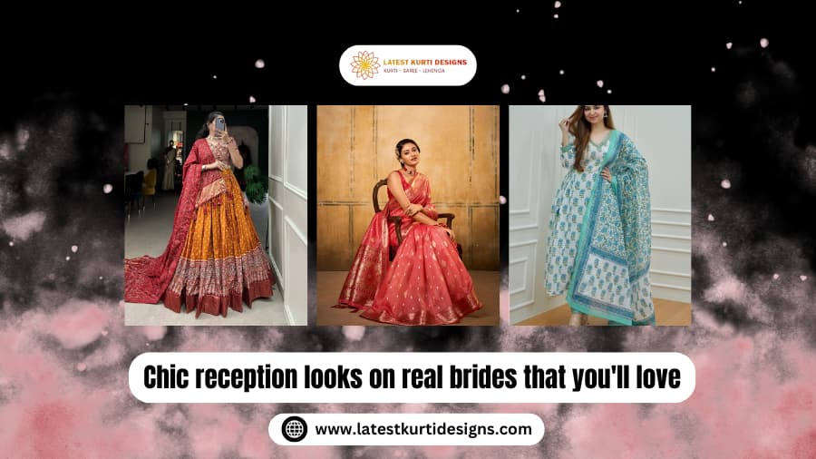 Chic reception looks on real brides that you’ll love