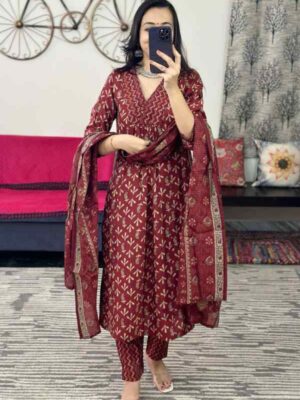 New causal daily wear EMBROIDERY KURTI for women latest design readymade  online shopping Fully ethnic wear