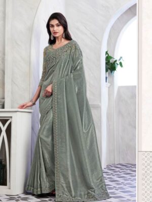 Party Wear Gorgeous Silk Saree