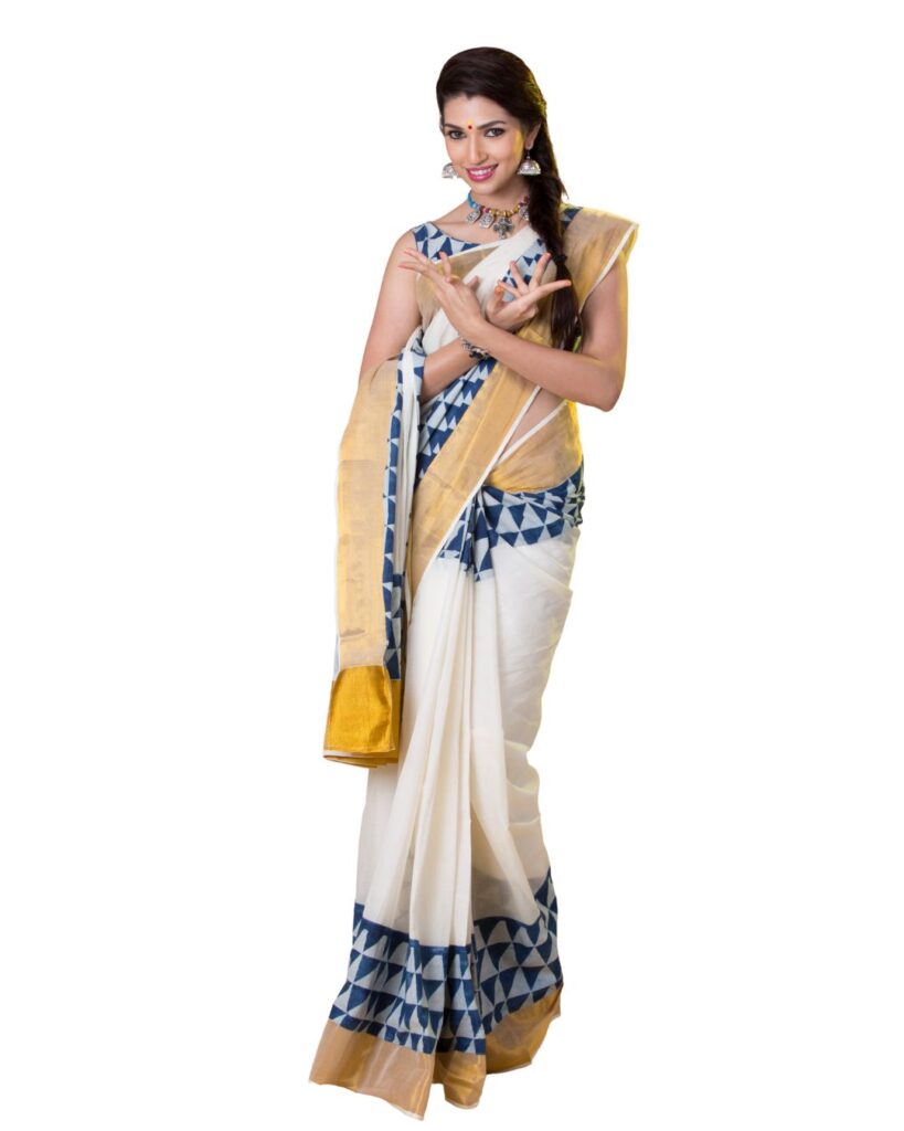 saree draping style