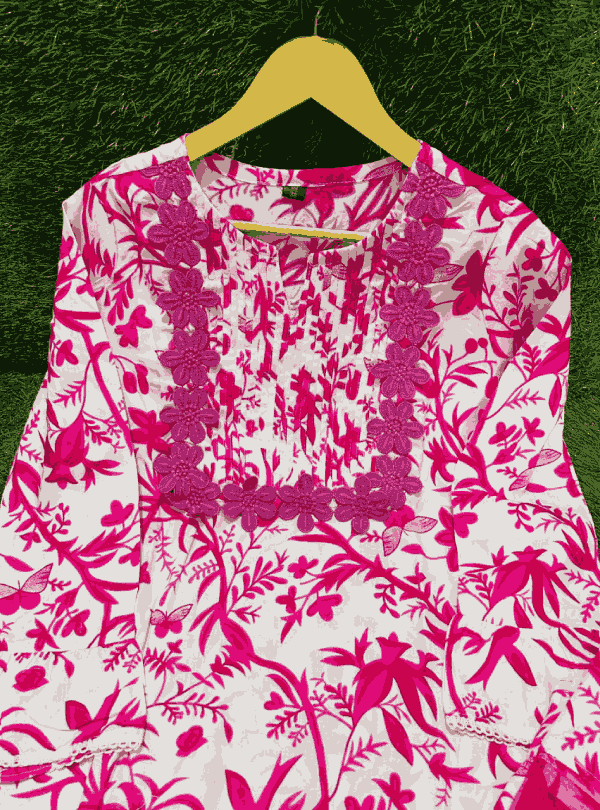 Beautiful Pink Co-ord Set For Women - 2