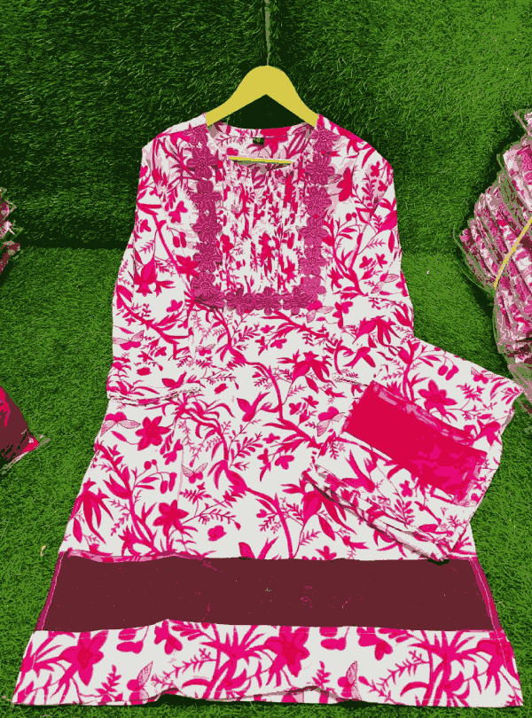 Beautiful Pink Co-ord Set For Women - 1