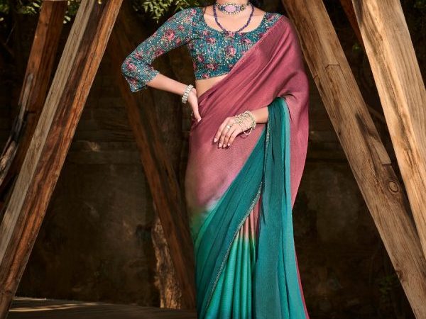 Fancy 3D Velvet Chiffon