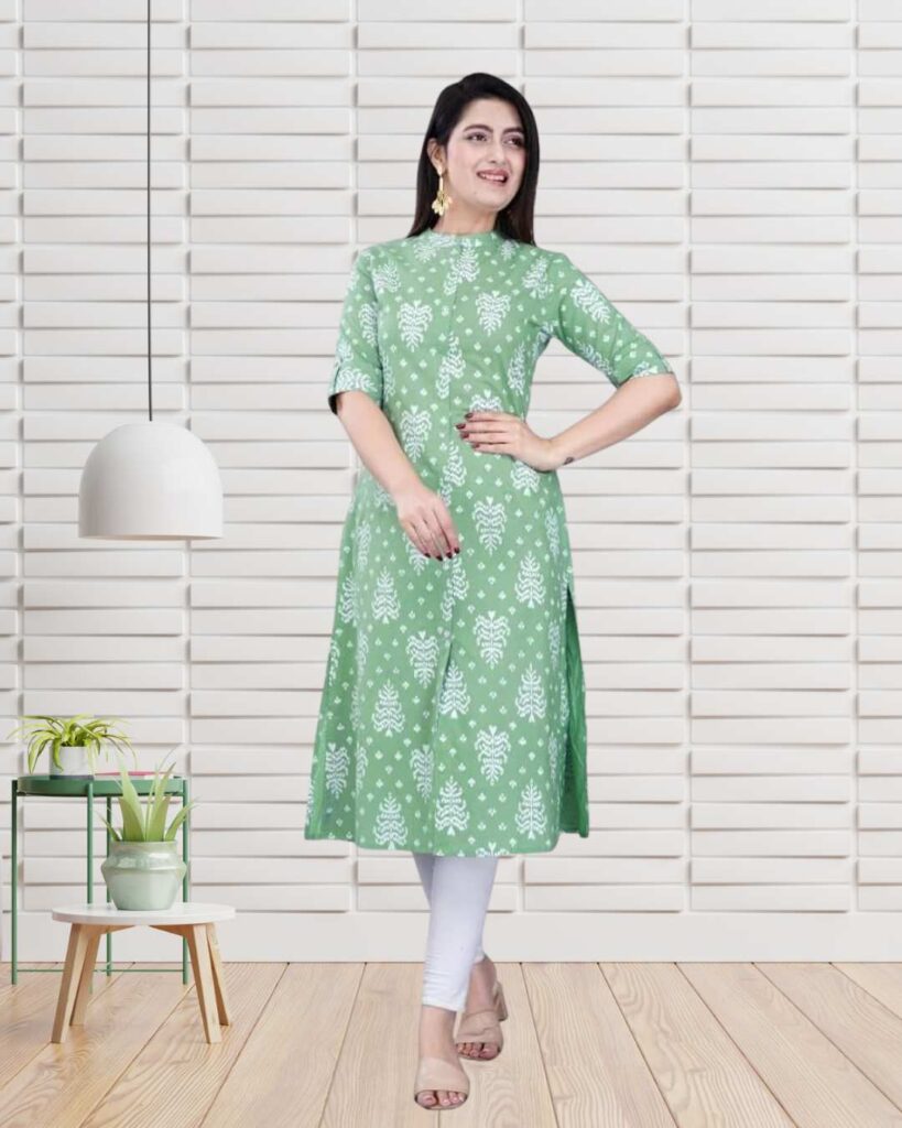 Collared Formal Kurtis