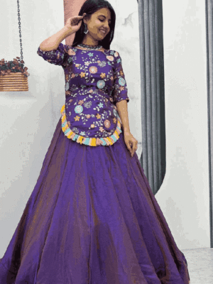 Festival Special Crop Top Lehenga Set