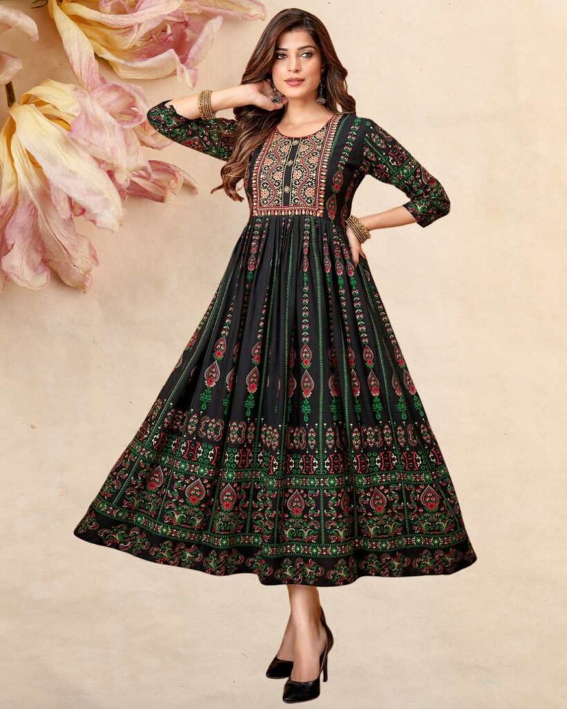Floor-Length Kurtis