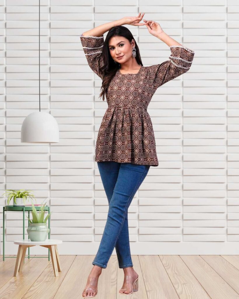 Short Peplum Kurtis