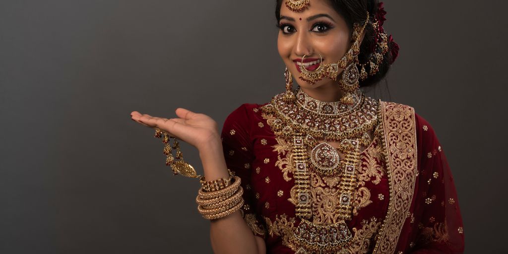 slim bride sarees
