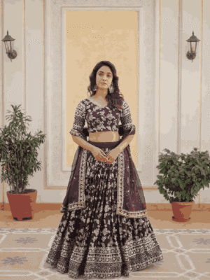 Elegant Party Wear Lehenga Choli