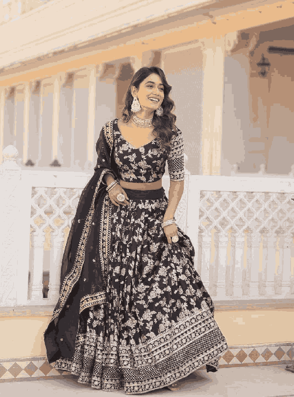 Elegant Party Wear Lehenga Choli
