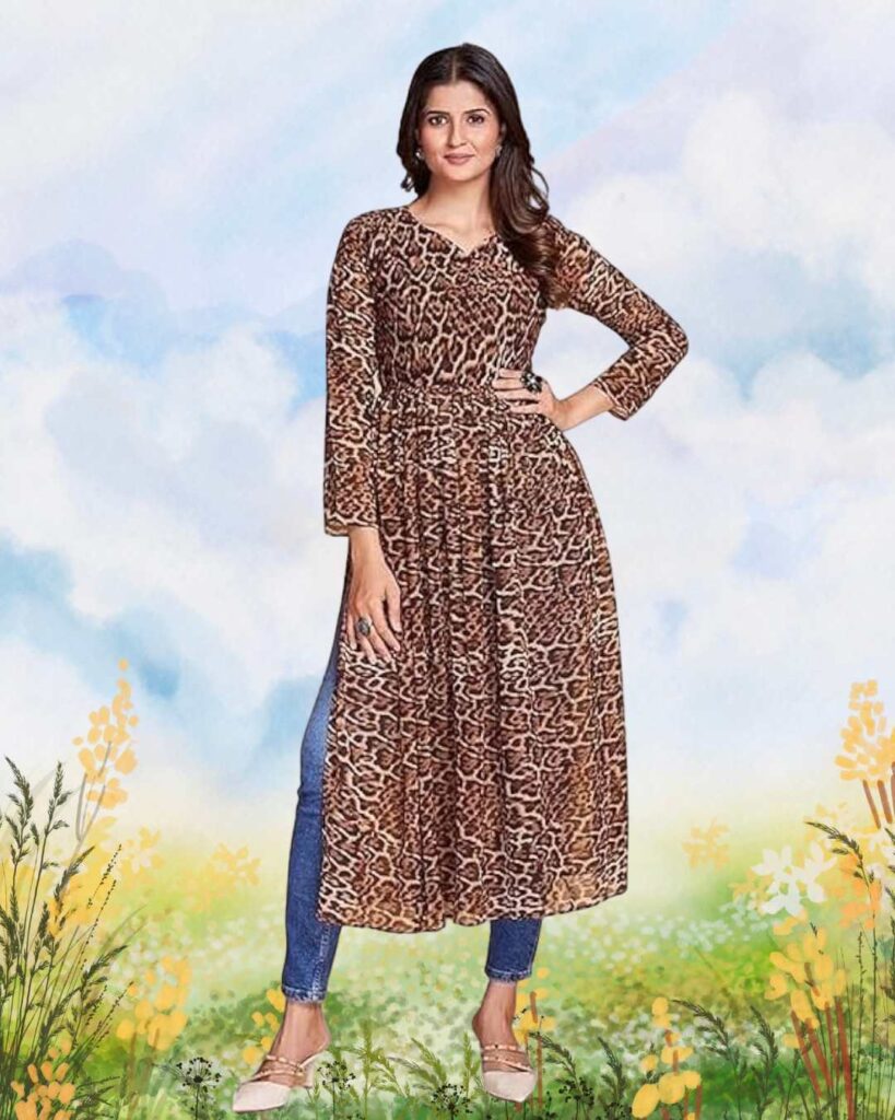 Fun Animal Prints Kurtis