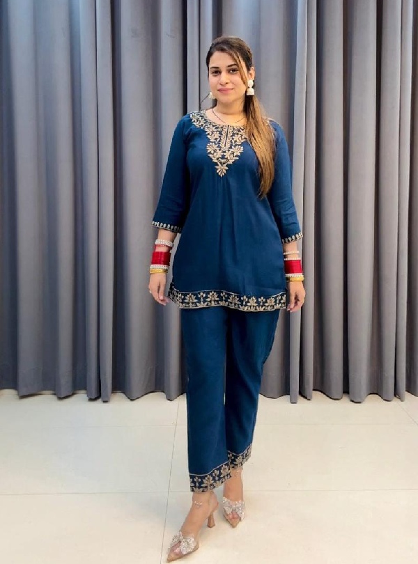 Premium Cotton Chikankari Cord Set