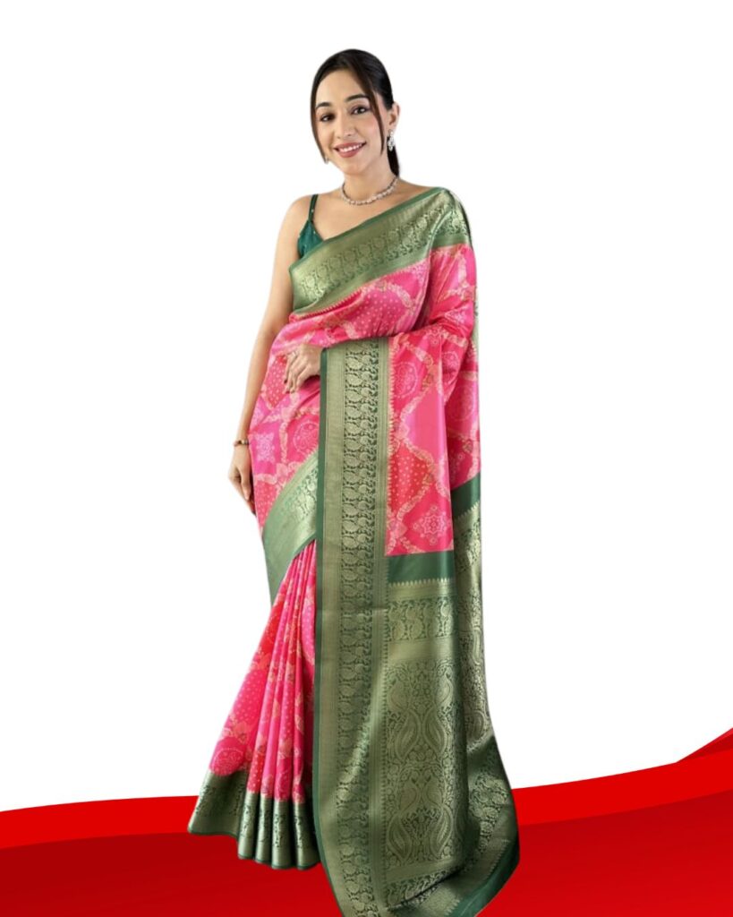 साड़ी लुक