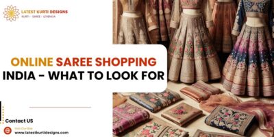 Online Saree Shopping India: What To Look For