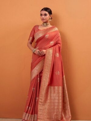 RajPath Dhatu Silk Saree