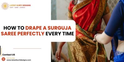 How To Drape A Surguja Saree Perfectly Every Time