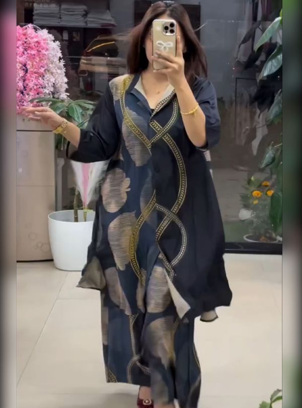 Premium Muslin Co-ord Set