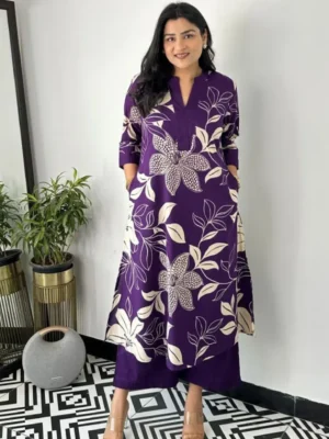 New Launch Designer Kurti Pant Set for Women