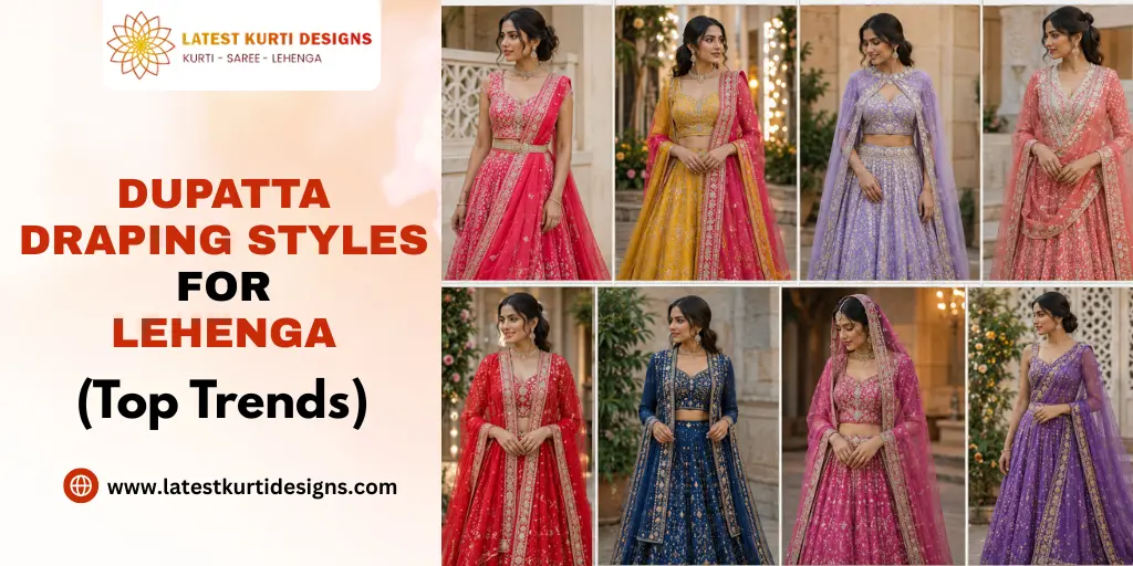 You are currently viewing Unique Dupatta Draping Styles for Lehenga 2026  (Top Trends)