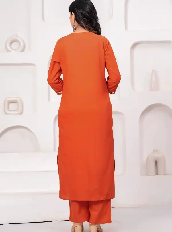 Cotton Kurti Pant Set