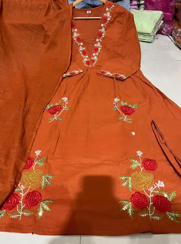 Designer Cotton Suit for Women