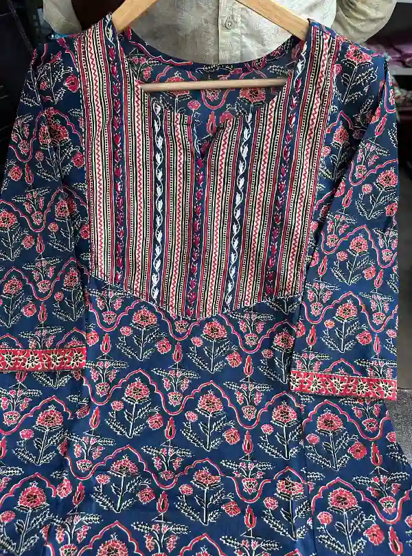 Cotton Kurti with Dupatta